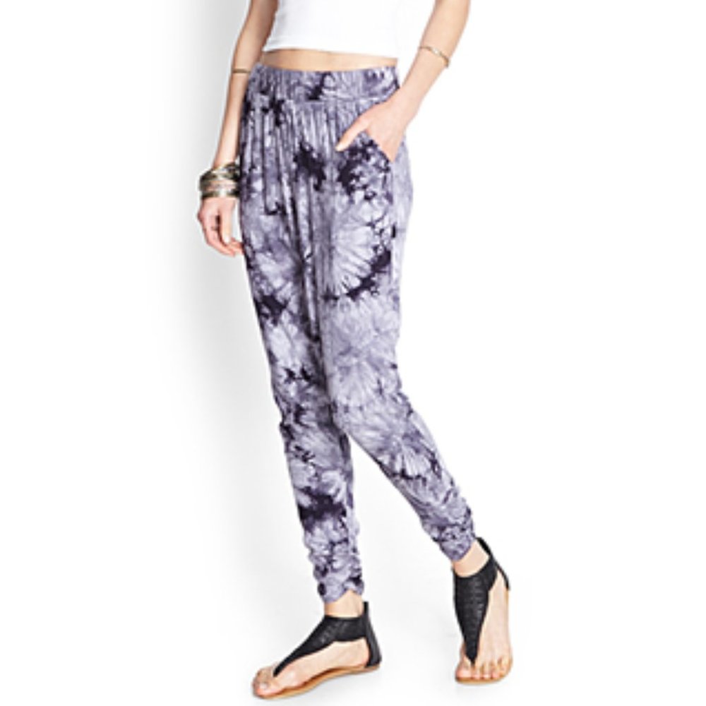 Forever 21 Tie-Dyed Harem Pants